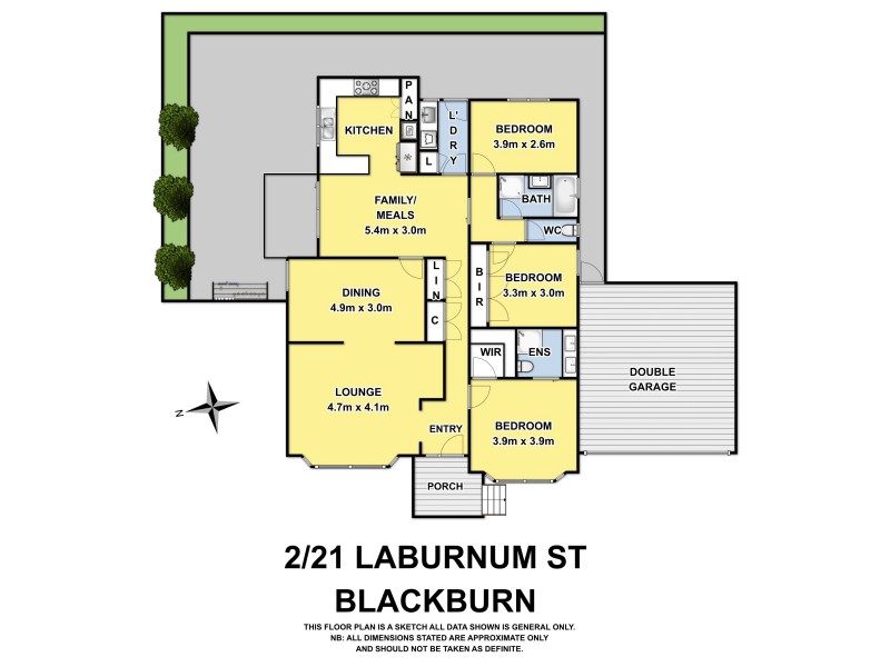 2/21 Laburnum Street, Blackburn VIC 3130 Floorplan