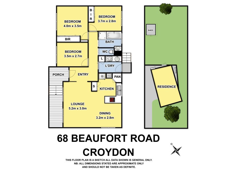 68 Beaufort Road, Croydon VIC 3136 Floorplan