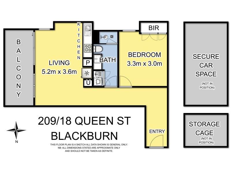 209/18 Queen Street, Blackburn VIC 3130 Floorplan