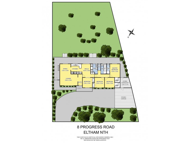 8 Progress Road, Eltham North VIC 3095 Floorplan