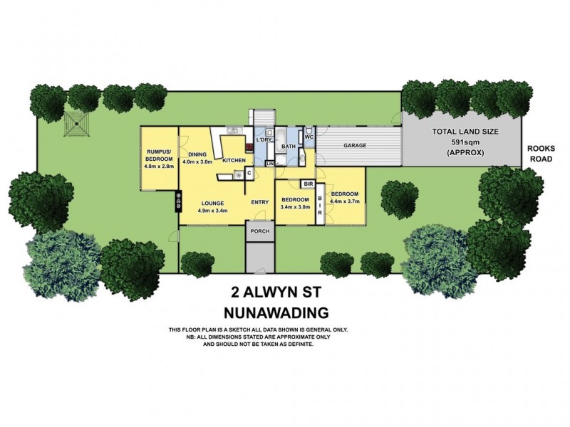2 Alwyn Street, Mitcham VIC 3132 Floorplan