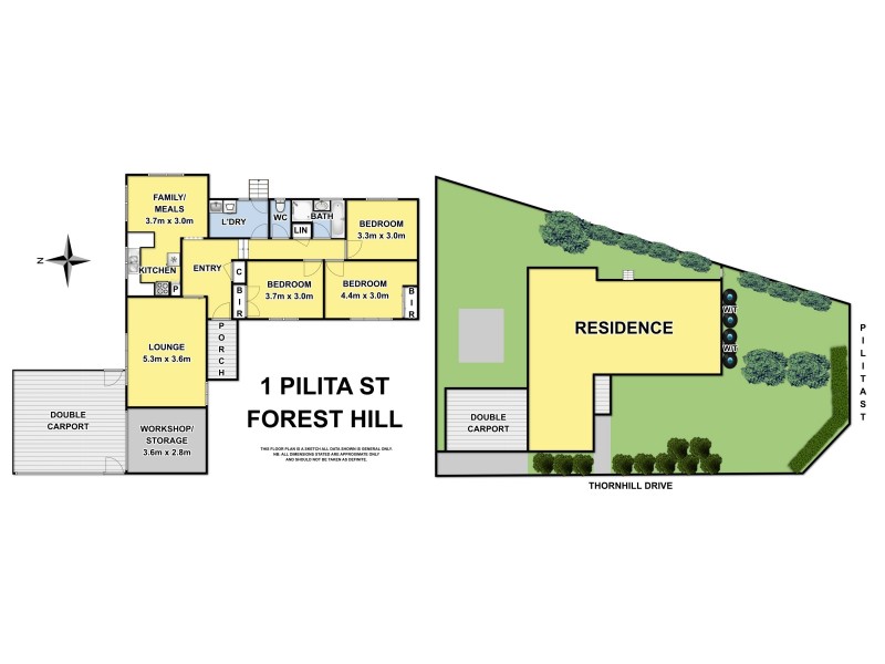 1 Pilita Street, Forest Hill VIC 3131 Floorplan