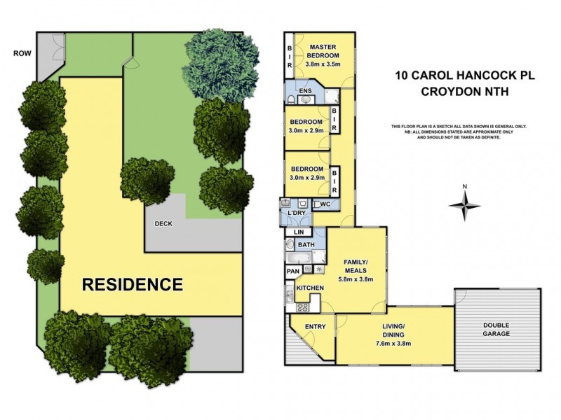 10 Carol Hancock Place, Croydon North VIC 3136 Floorplan
