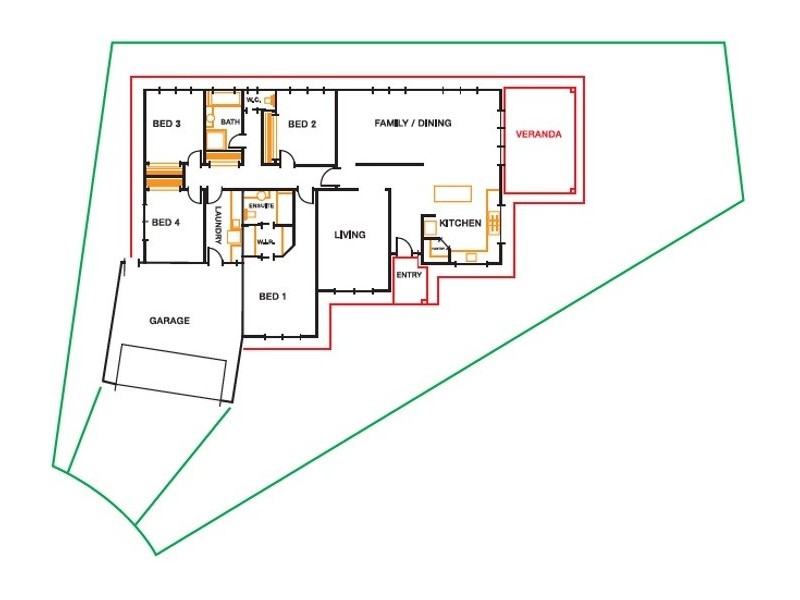 5 Fox Grove, Korumburra VIC 3950 Floorplan