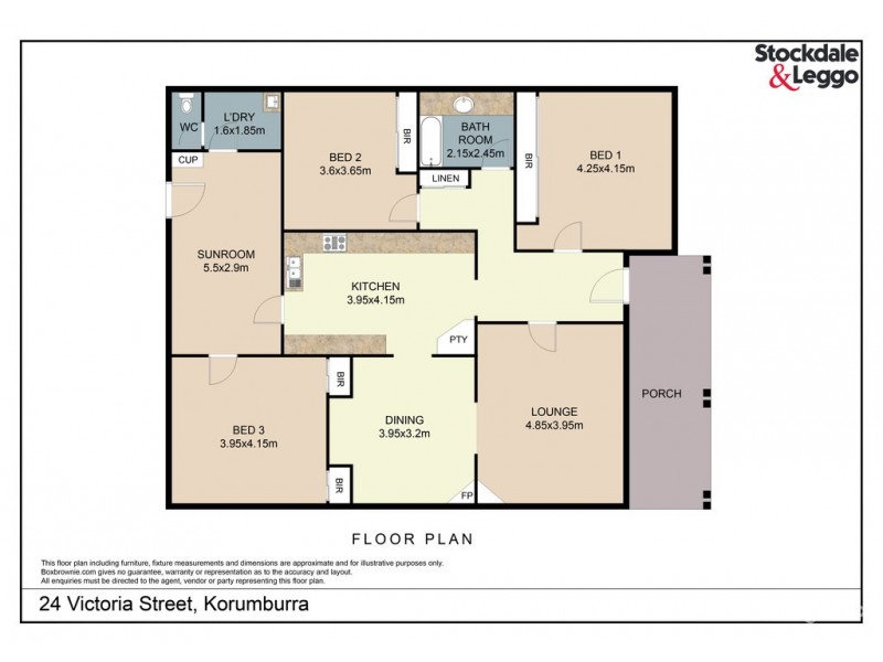 24 Victoria Street, Korumburra VIC 3950 Floorplan