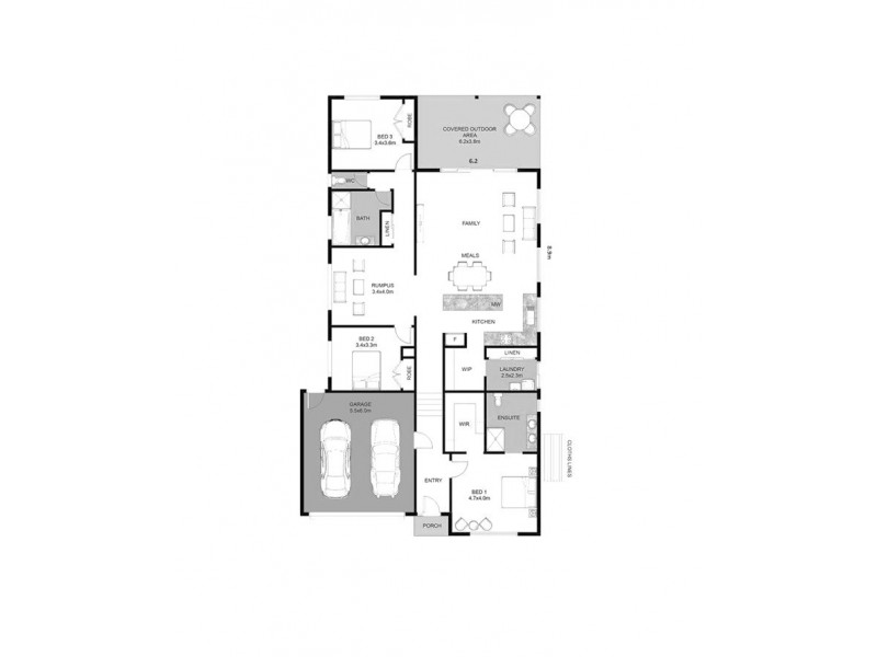 28 Massimo Way, Korumburra VIC 3950 Floorplan