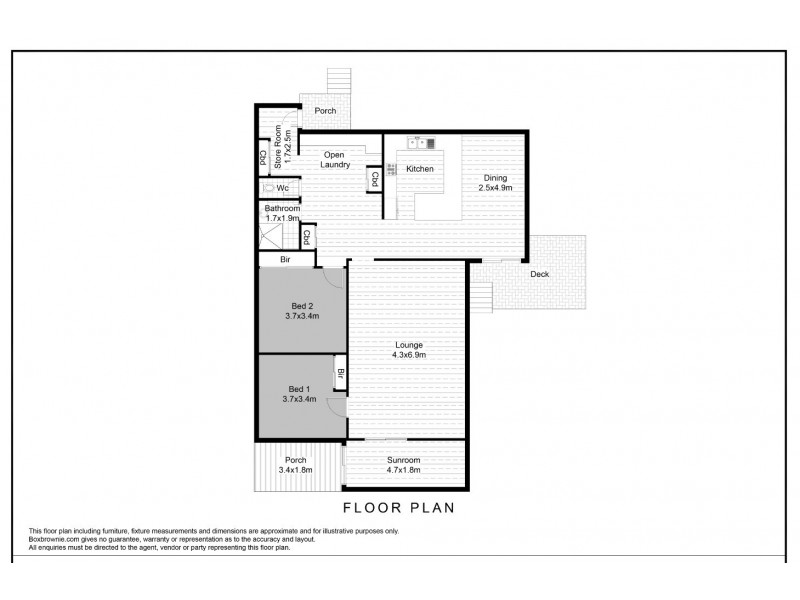 1 Inches Road, Korumburra VIC 3950 Floorplan