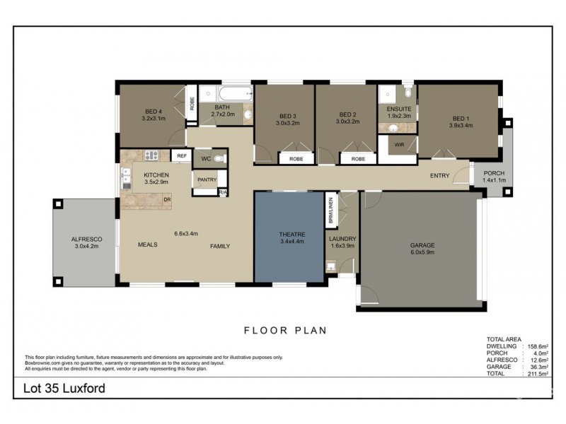 Lot 35 Luxford Lane, Leongatha VIC 3953 Floorplan