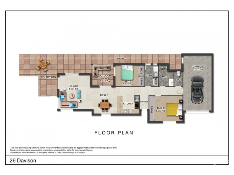 26 Davison Street, Leongatha VIC 3953 Floorplan