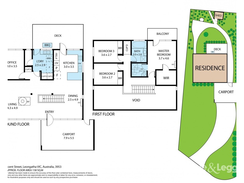 16 Millicent Street, Leongatha VIC 3953 Floorplan