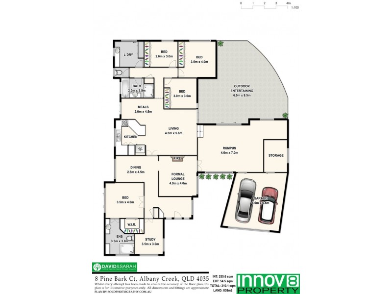 8 Pine Bark Court, Albany Creek QLD 4035 Floorplan