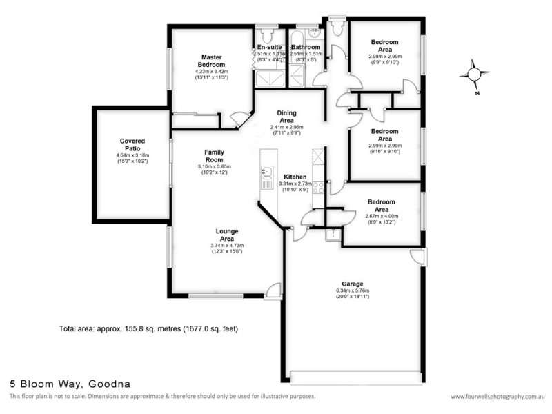5 Bloom Way, Goodna QLD 4300 Floorplan