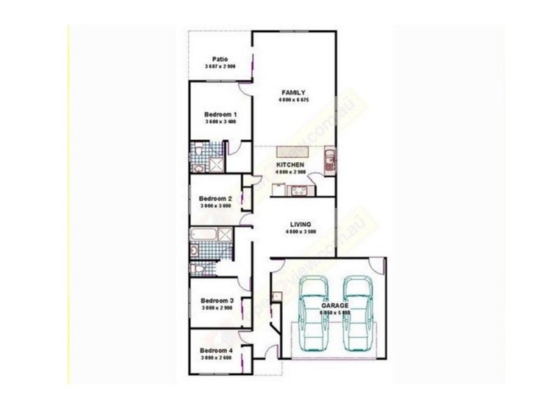 63 McKerrow Crescent, Goodna QLD 4300 Floorplan