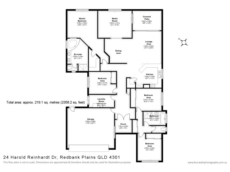 24 Harold Reinhardt Dr, Redbank Plains QLD 4301 Floorplan