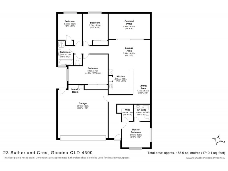 23 Sutherland Crescent, Goodna QLD 4300 Floorplan