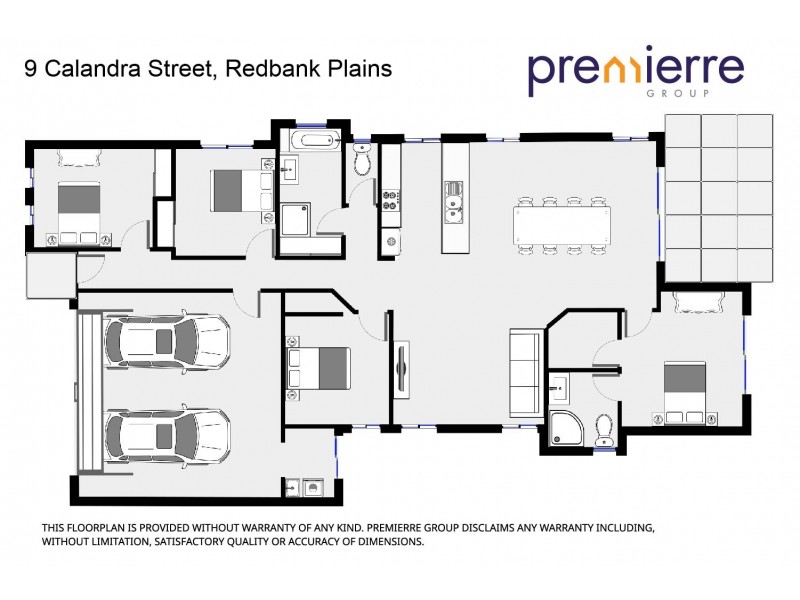 9 Calandra Street, Redbank Plains QLD 4301 Floorplan