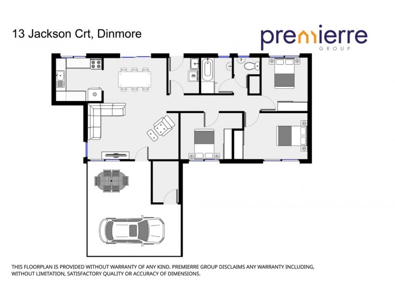 13 Jackson Court, Dinmore QLD 4303 Floorplan