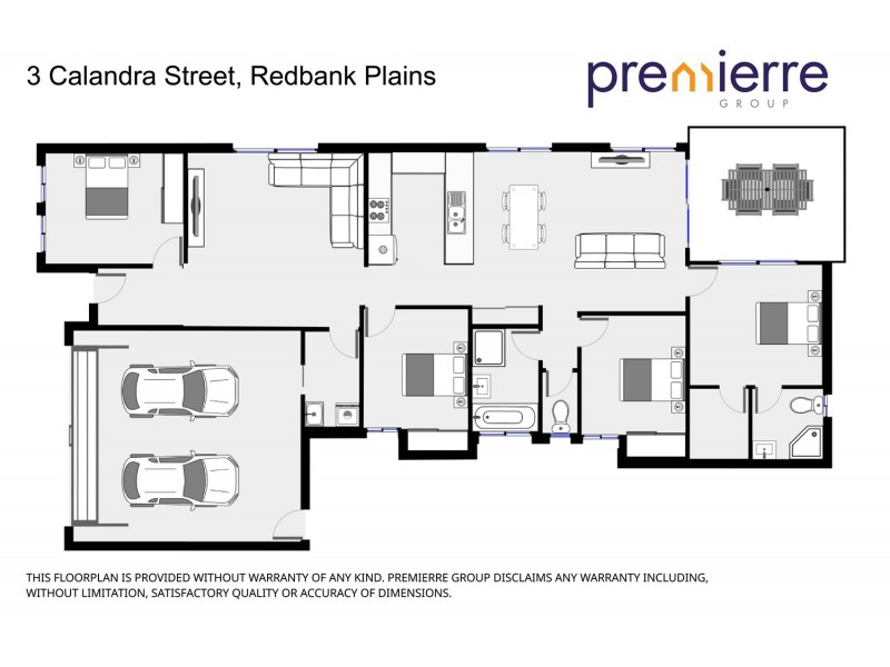 3 Calandra Street, Redbank Plains QLD 4301 Floorplan
