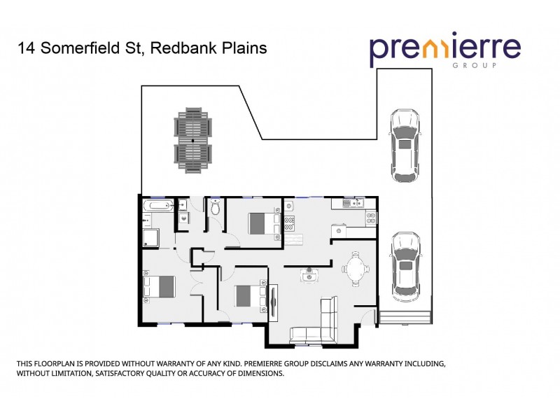 14 Somerfield Street, Redbank Plains QLD 4301 Floorplan