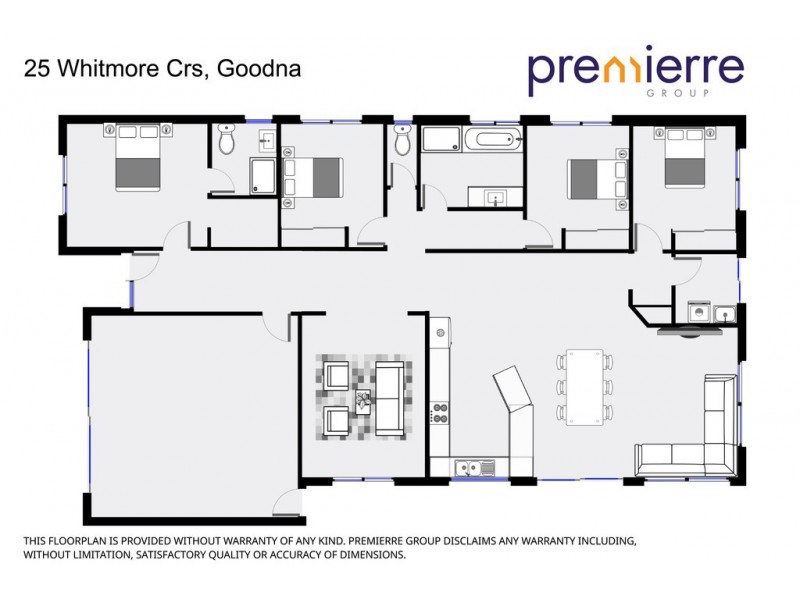 25 Whitmore Crs, Goodna QLD 4300 Floorplan