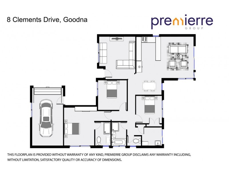 8 Clements Drive, Goodna QLD 4300 Floorplan