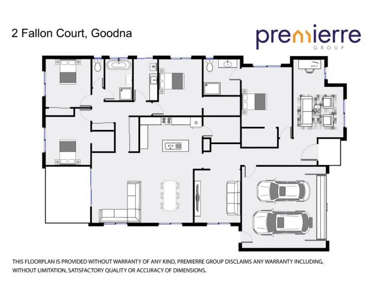 2 Fallon Court, Goodna QLD 4300 Floorplan