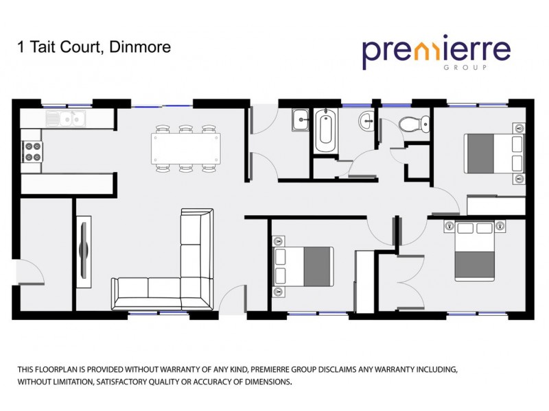 1 Tait Court, Dinmore QLD 4303 Floorplan