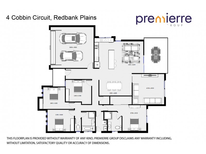 4 Cobbin Circuit, Redbank Plains QLD 4301 Floorplan