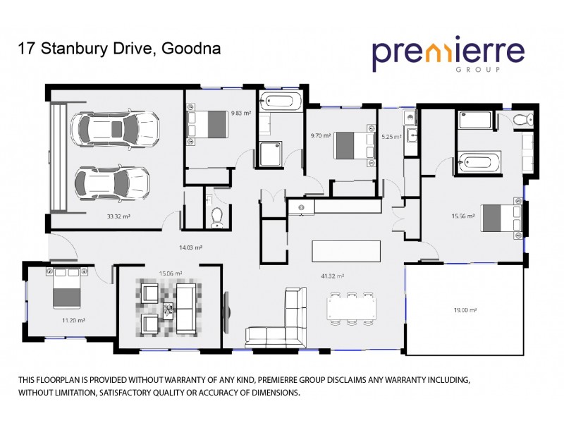 17 Stanbury Drive, Goodna QLD 4300 Floorplan