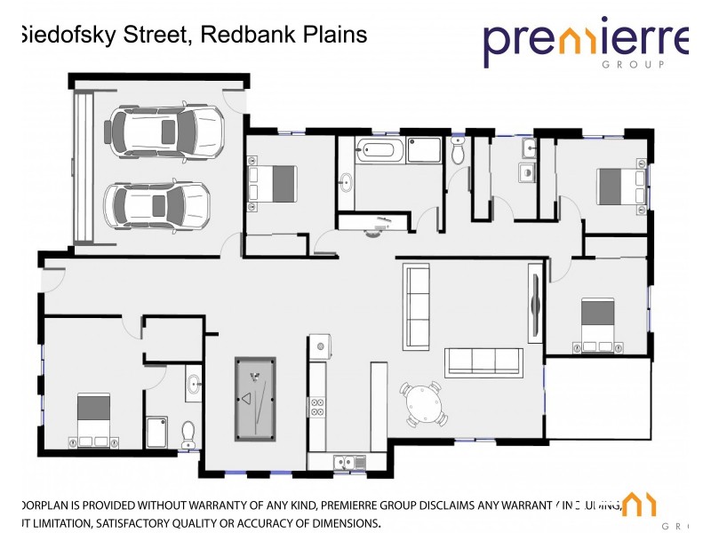 41 Siedofsky St, Redbank Plains QLD 4301 Floorplan