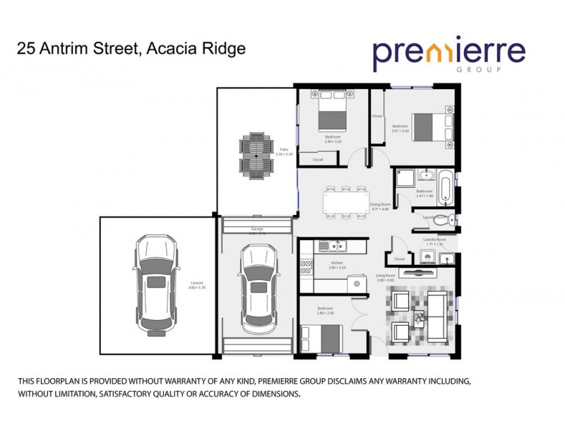 25 Antrim Street, Acacia Ridge QLD 4110 Floorplan