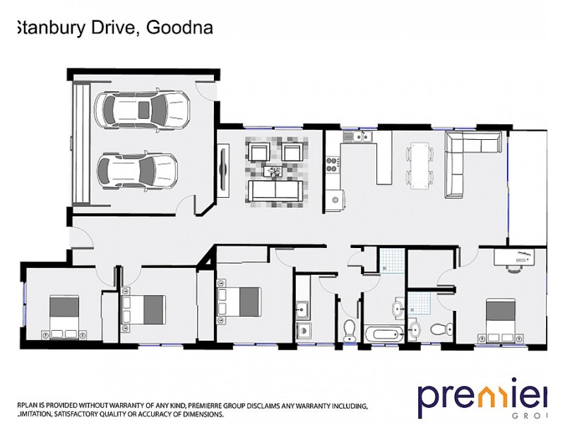 14 Stanbury Drive, Goodna QLD 4300 Floorplan