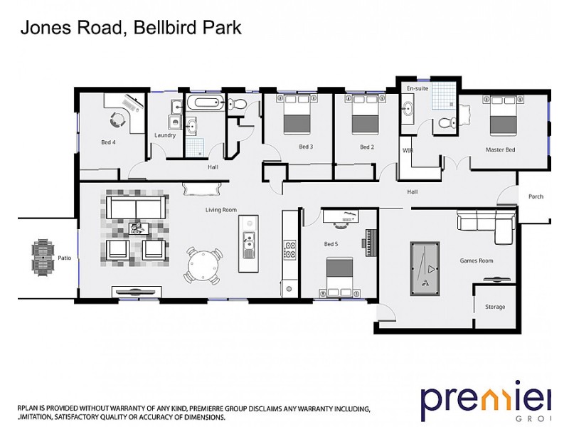 225 Jones Road, Bellbird Park QLD 4300 Floorplan