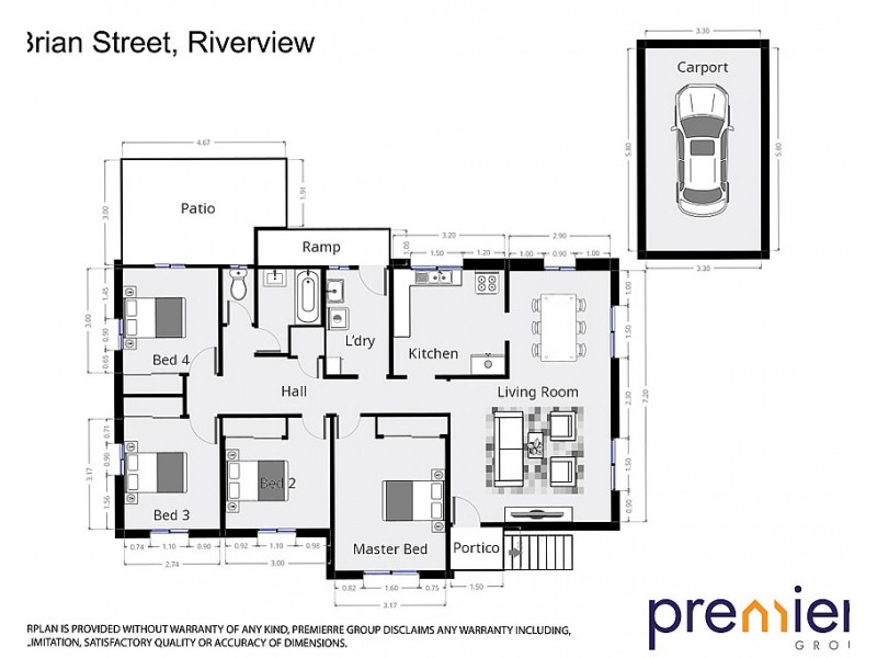 24 Brian Street, Riverview QLD 4303 Floorplan