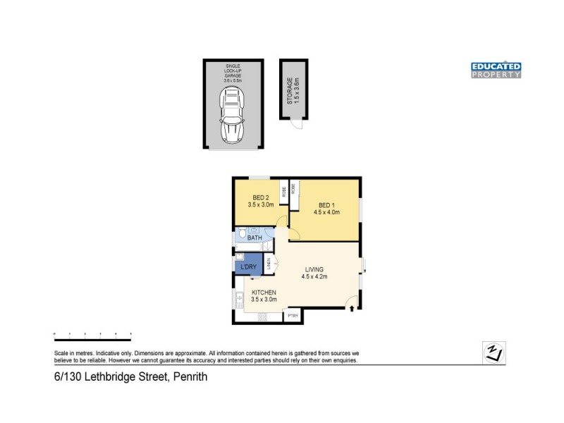 6/128-130 Lethbridge Street, Penrith NSW 2750 Floorplan