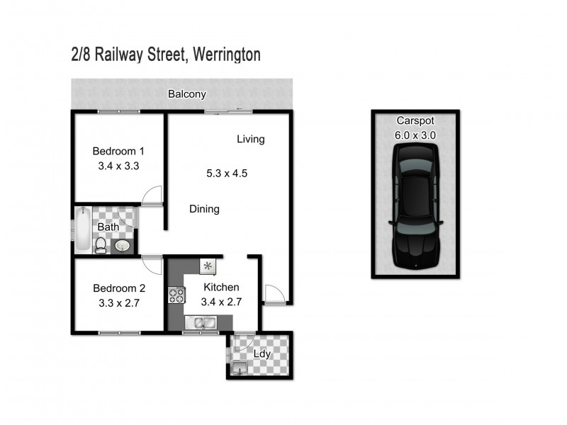 2/8 Railway Street, Werrington NSW 2747