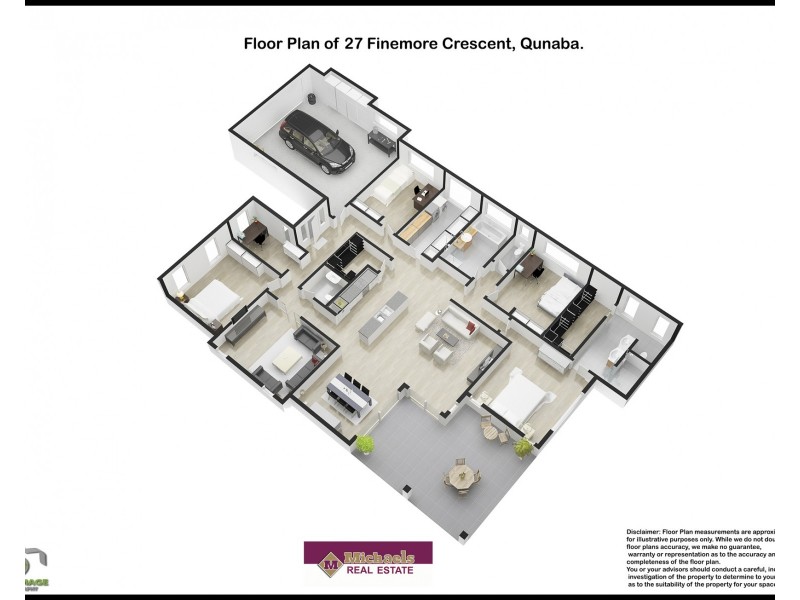 27 Finemore Crescent, Qunaba QLD 4670 Floorplan