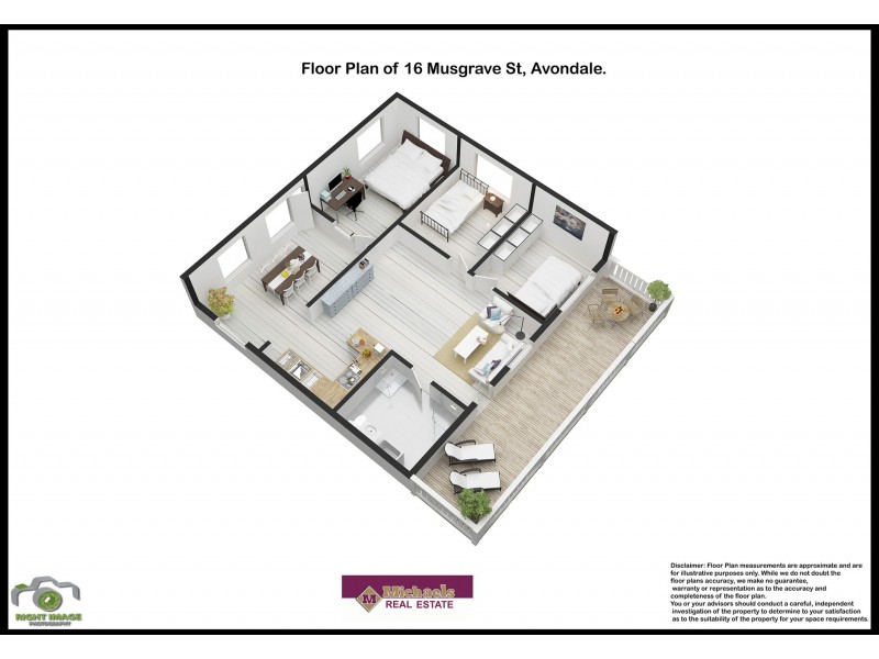 16 Musgrave Street, Avondale QLD 4670 Floorplan