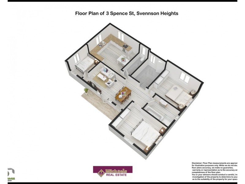 3 Spence Street, Svensson Heights QLD 4670 Floorplan