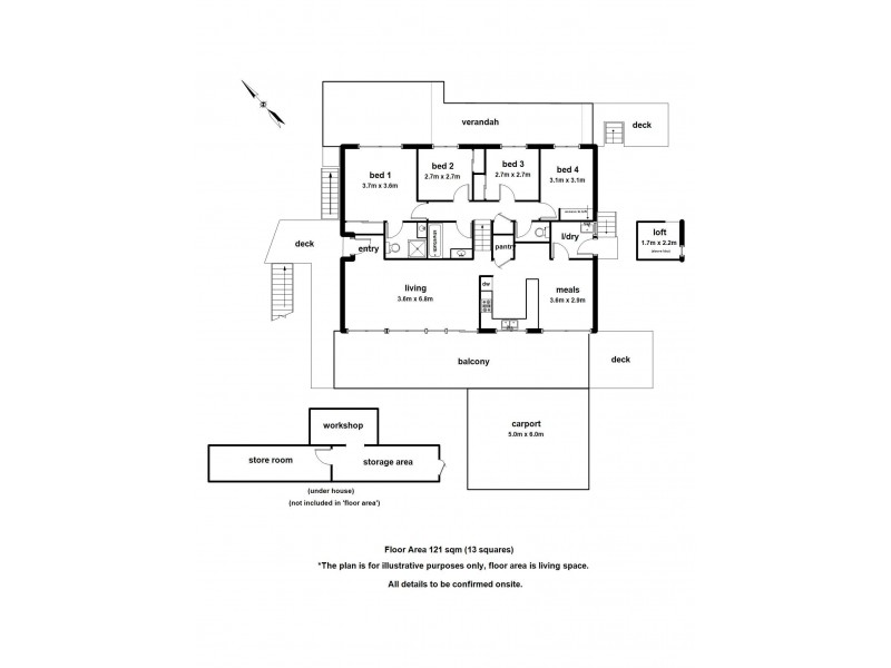 50 McNicol Rd, Belgrave VIC 3160 Floorplan