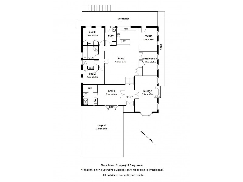 45 Belgrave-Gembrook Road, Cockatoo VIC 3781 Floorplan