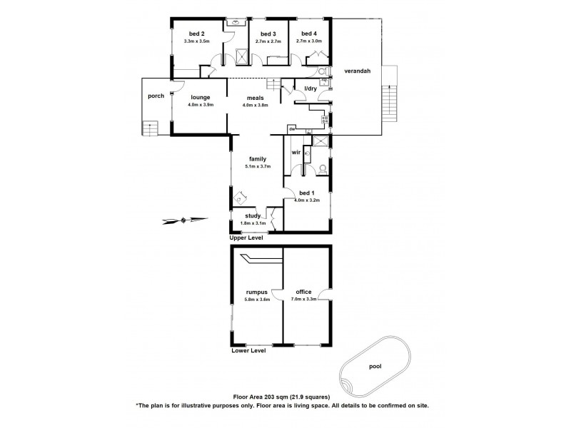 4 Jeanne St, Cockatoo VIC 3781 Floorplan