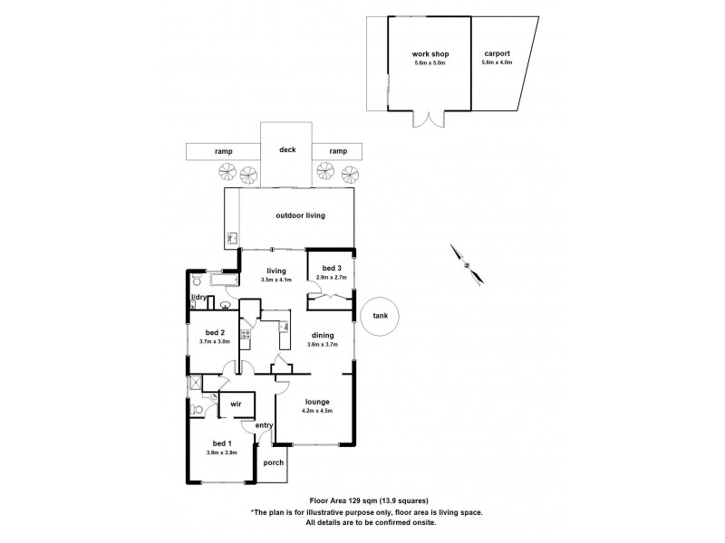 3 Vika Avenue, Monbulk VIC 3793 Floorplan