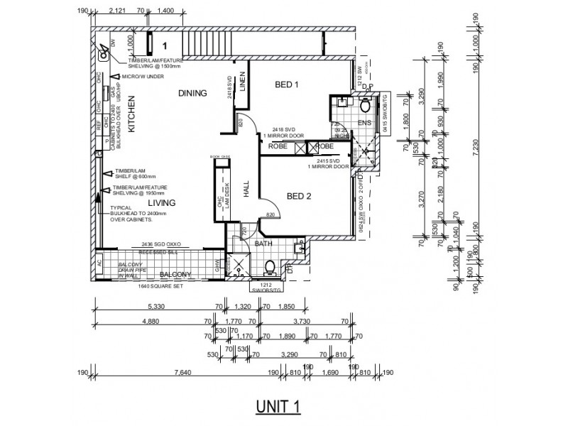 1/1-7 Kondalilla Pl, Fitzgibbon QLD 4018 Floorplan