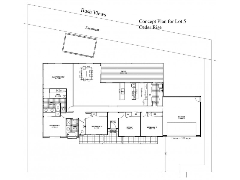 lot 5 Cedar Creek road, Upper Kedron QLD 4055 Floorplan