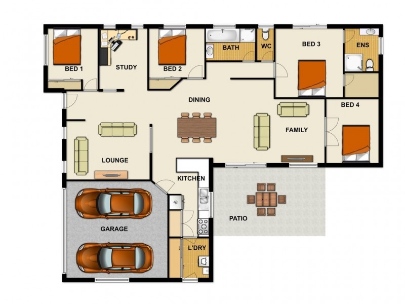 26 Cassowary St, Doolandella QLD 4077 Floorplan