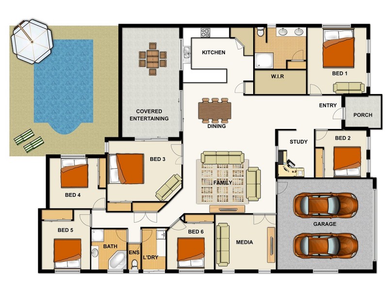 13 The Crescent, Underwood QLD 4119 Floorplan