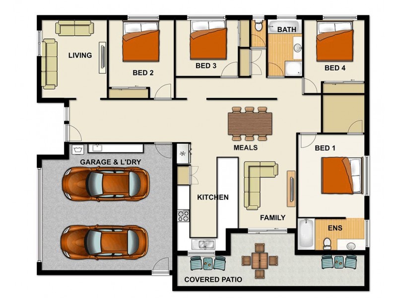 61 Dinnigan Cres, Durack QLD 4077 Floorplan