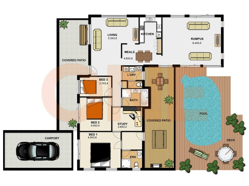 3 Littabella Street, Durack QLD 4077 Floorplan