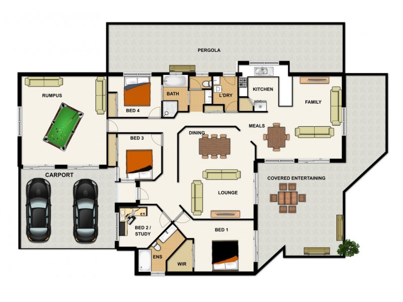 9 Galilee Close, Forest Lake QLD 4078 Floorplan